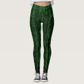 Matrix-Code 1-Leggings Leggings (Vorderseite)
