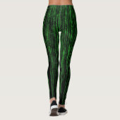 Matrix-Code 1-Leggings Leggings (Rückseite)