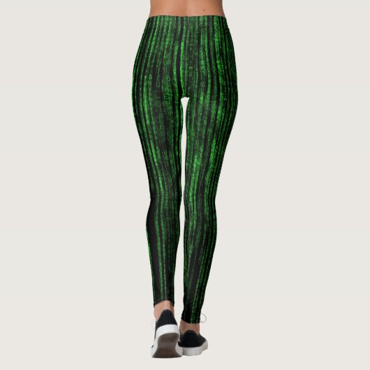 Matrix-Code 1-Leggings Leggings (Rückseite)