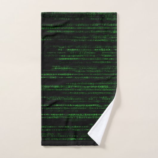 Matrix-Code Badhandtuch Set (Handtuch)