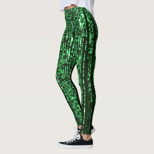 Matrix Code Be a warrior againt the system Leggings (Links)