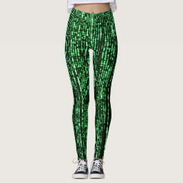 Matrix Code Be a warrior againt the system Leggings