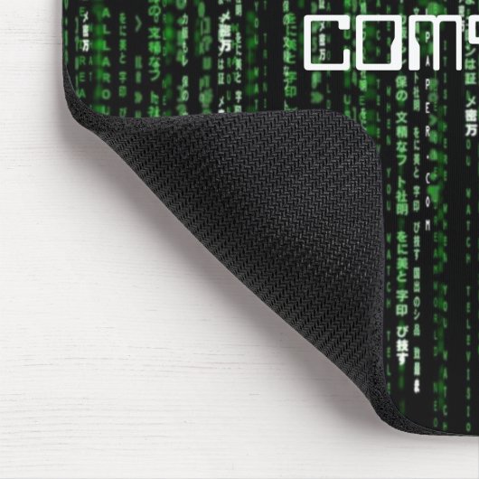 Matrix-Code, C0M9UT3R Mousepad (Ecke)