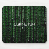 Matrix-Code, C0M9UT3R Mousepad (Vorne)