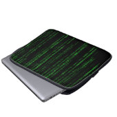 Matrix-Code Laptopschutzhülle (Vorne Knopf)