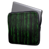 Matrix-Code Laptopschutzhülle (Vorderseite Links)