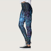 Matrix-Code-Leggings Leggings (Links)