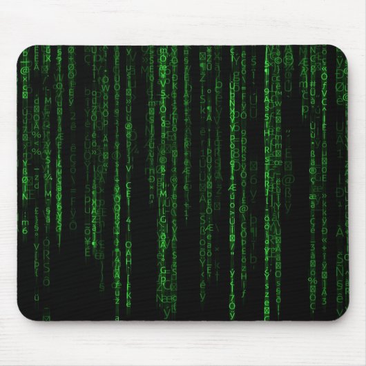 Matrix-Code Mousepad (Vorne)