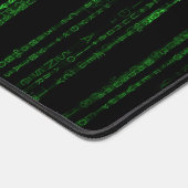 Matrix-Code Schreibtischunterlage (Ecke)
