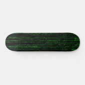 Matrix-Code Skateboard (Horizontal)