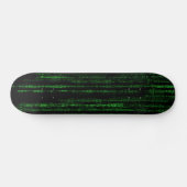 Matrix-Code Skateboard (Horizontal)