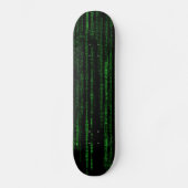 Matrix-Code Skateboard (Vorderseite)