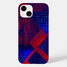 Matrix-Design Case-Mate iPhone 14 Hülle