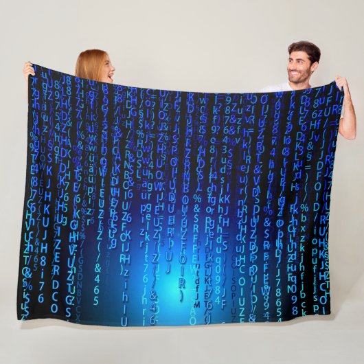 MATRIX FLEECEDECKE (Beispiel)