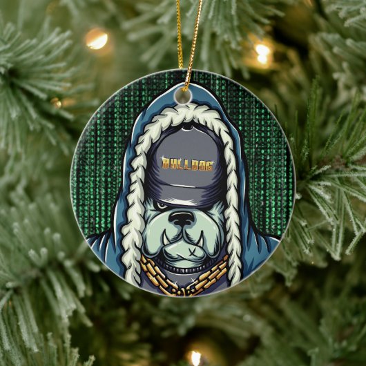 Matrix Groove Bulldog Ornament - Entleash Cool Vib (Baum)