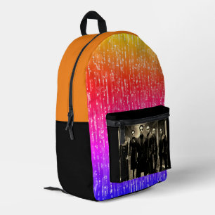 Matrix-Inspiriert Party-Abdeckung Zukunftsformat Bedruckter Rucksack