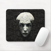Matrix-Man-Binärkode Mousepad (Mit Mouse)