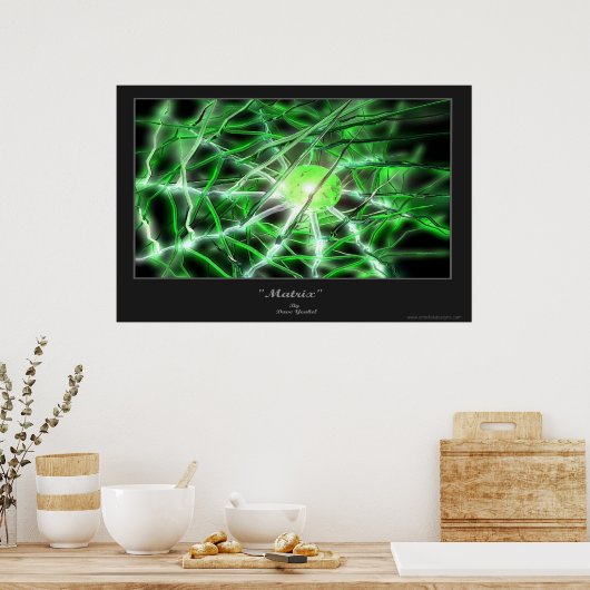 Matrix Poster (Küche)
