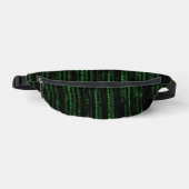 Matrix-Regencode Bauchtasche (Vorderseite)