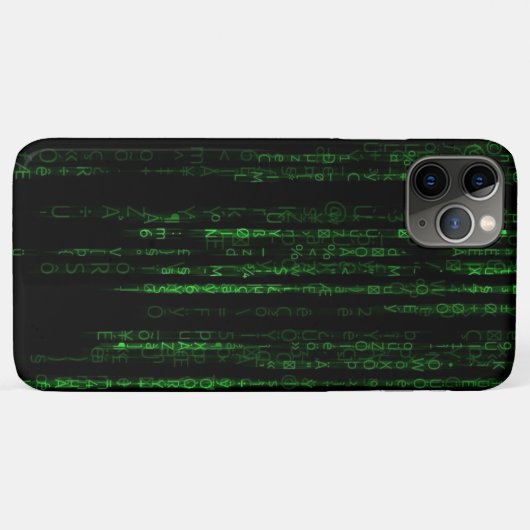 Matrix-Regencode Case-Mate iPhone Hülle (Rückseite (Horizontal))