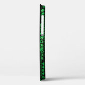 Matrix-Technologie-Daten Case-Mate iPhone Hülle (Rückseite / Links)