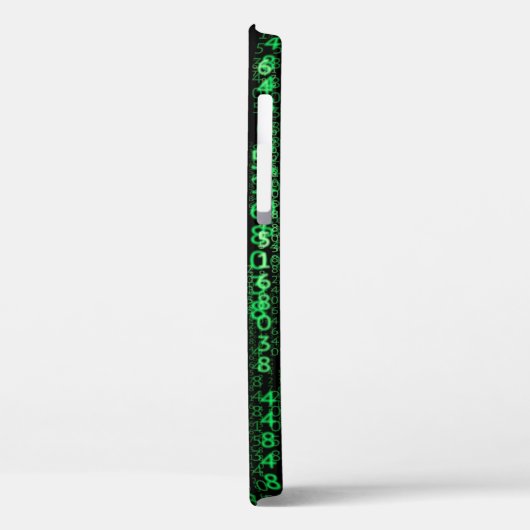 Matrix-Technologie-Daten Case-Mate iPhone Hülle (Rückseite / Links)