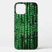 Matrix-Technologie-Daten Case-Mate iPhone Hülle (Rückseite)