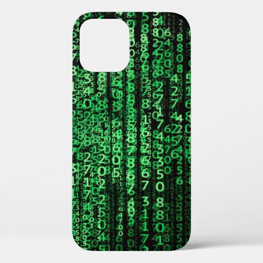 Matrix-Technologie-Daten Case-Mate iPhone Hülle (Rückseite)