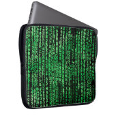 Matrix-Technologie-Daten Laptopschutzhülle (Vorne Rechts)