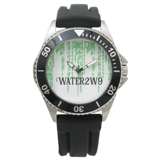 Matrix Water2w9-Design Armbanduhr (Vorderseite)