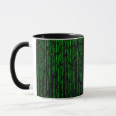 Matrixhintergrund Tasse (Links)