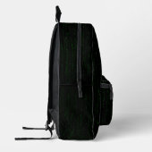 Matrixstil-Backpacker Bedruckter Rucksack (Links)