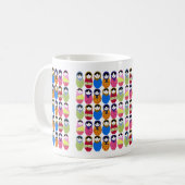 Matrjoschka-Puppe Kaffeetasse (Vorderseite Links)