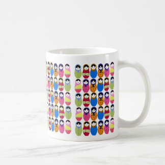 Matrjoschka-Puppe Kaffeetasse