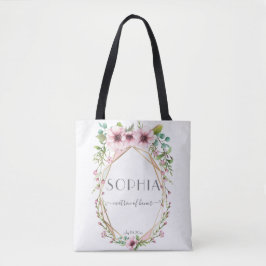 Matron der Ehre Hübsch rosa Anemone Blume Tasche