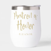 Matron of Ehrengeschenke Name Gold & Black (Links)