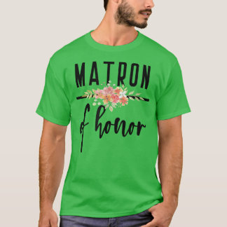 Matron of Honor Bachelorette Bride Vorschlag Niedl T-Shirt