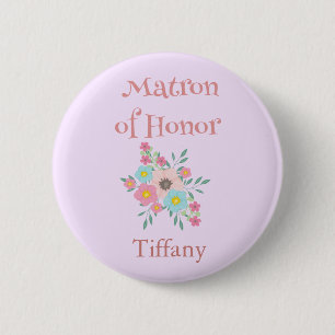 Matron of Honor Brautparty Button