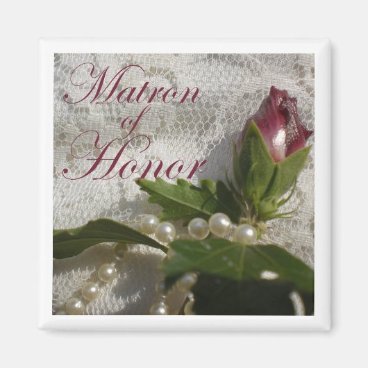 Matron of Honor Favor Magnet (Vorne)