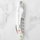 Matron of Honor Vorschlag Cork Screw - Airy Blush Kellnermesser (Rückseite)