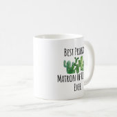Matron of Honor Wedding Bride Kaffeetasse (VorderseiteRechts)