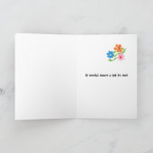 Matron of Honour Invitation Card Einladung (Innenseite)