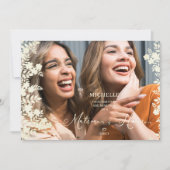 Matron of Honour Vorschlag botanische Rahmen Foto (Vorderseite)