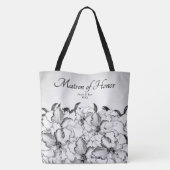 Matron von Ehrenkohle Floral w Bride Groom Datum Tasche (Rückseite)