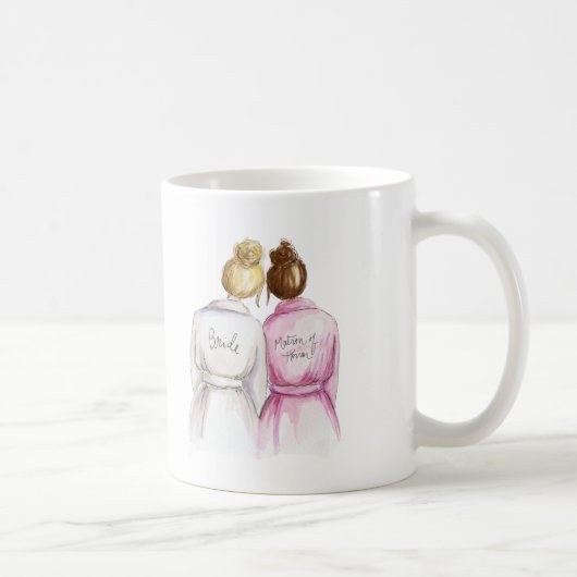 Matrone der Ehre? Blonde Kaffeetasse (Rechts)