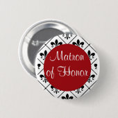 Matrone der Ehre Button (Vorne & Hinten)