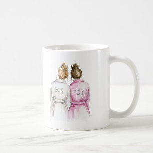 Matrone der Ehre? Dunkles blondes Kaffeetasse