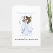 Matrone der Ehreneinladung Einladung (Rückseite)