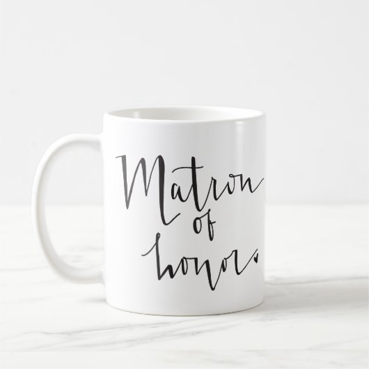 Matrone der EhrenTasse Kaffeetasse (Links)