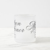 Matrone der EhrenTasse Mattglastasse (Mittel)